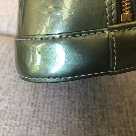 Louis Vuitton Olive Green Satchel - Picture 8 of 16